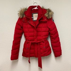 Abercrombie & Fitch Down Puffer Jacket